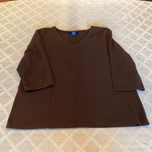 Women’s size XL. Karen Scott brand. 100% cotton heavier weight cotton.